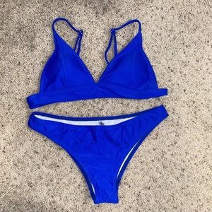 Blue zaful bikini